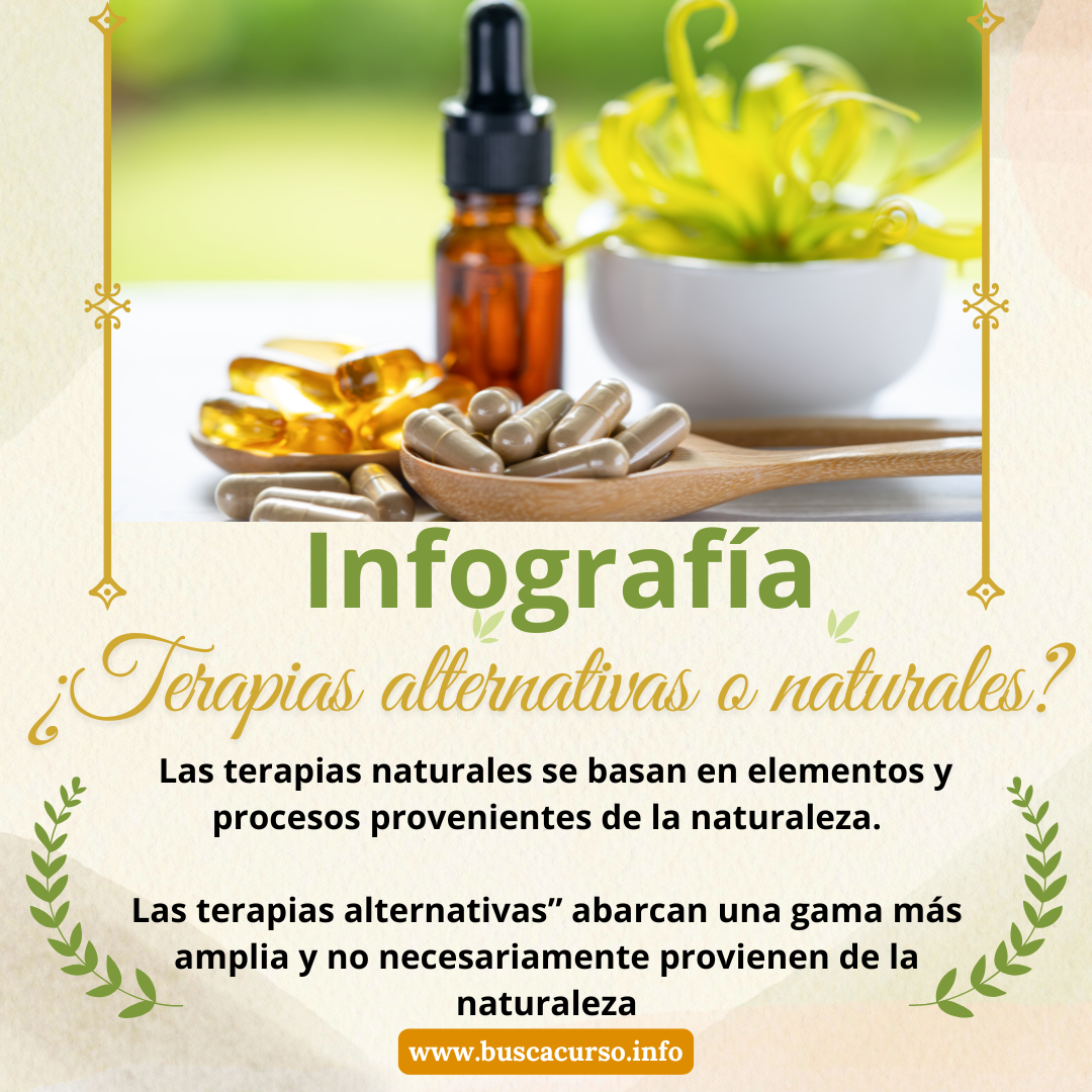 ¿Terapias naturales o TERAPIAS alternativas?